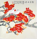 凌雪（中央美院）四尺斗方 国画花鸟画《繁荣和平》7